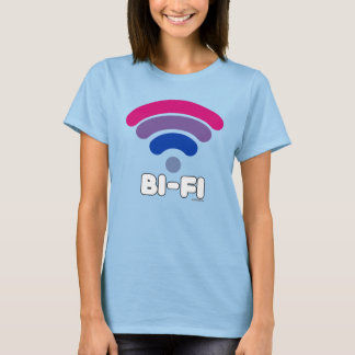 Bi-Fi信号 – LGBTデザイン-.png Tシャツ