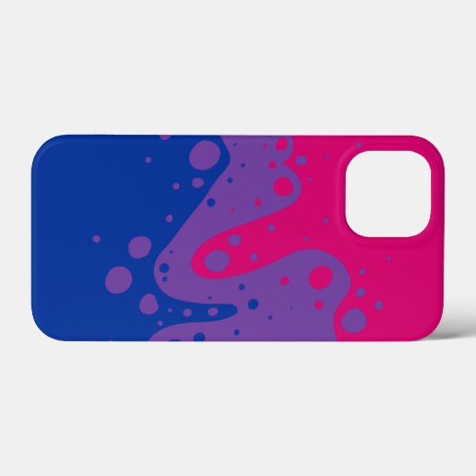 Bi Fluid Phoneケース Case-Mate iPhoneケース (裏面 (横))