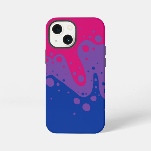 Bi Fluid Phoneケース iPhoneケース (裏面)