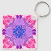 Bi Hearts Radial Art キーホルダー (裏面)