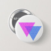 Bi Knot Symbol丸白ボタン 缶バッジ (正面&裏面)