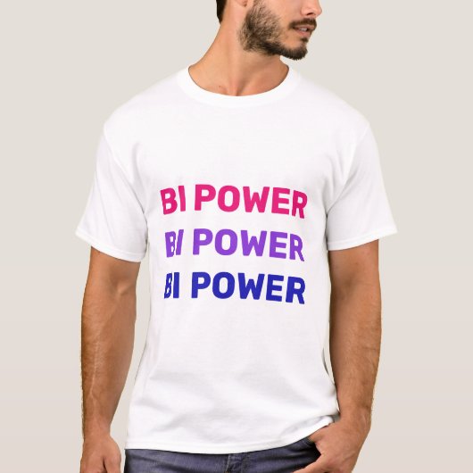 Bi Power Tシャツ (正面)