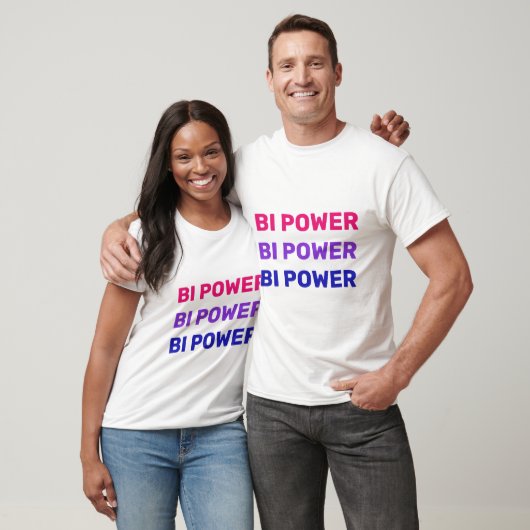 Bi Power Tシャツ (ユニセックス)