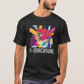 Bi Snacksual Bisexual Rainbow Pride Bisexuality LG Tシャツ (正面)