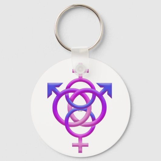 BI SWINGERS記号 キーホルダー (正面)