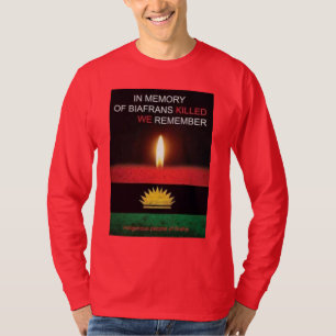 Biafraの男性アメリカの服装の罰金ジャージー Tシャツ