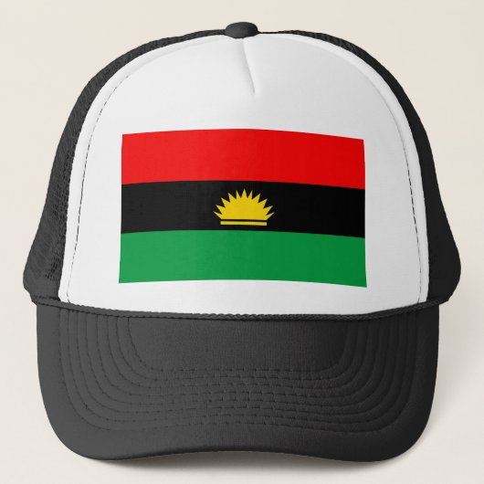 Biafra共和国の少数の人々の民族の旗 キャップ (正面)