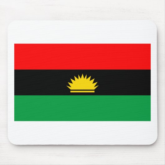 Biafra共和国の少数の人々の民族の旗 マウスパッド (正面)