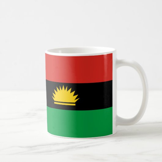 Biafra (Bịafra)の旗 コーヒーマグカップ (右)
