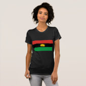 Biafra (Bịafra)の旗 Tシャツ (正面フル)