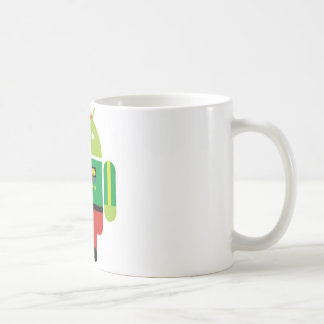 Biafran日曜日Droid コーヒーマグカップ