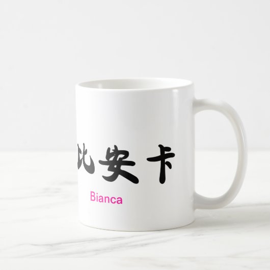 BIANCAのマグ! コーヒーマグカップ (右)