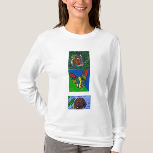 BIANCA_2、BIANCA_1、OLIVIA_1、Bianca、オリビア Tシャツ (正面)