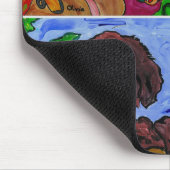 BIANCA_2、BIANCA_1、OLIVIA_1、OLIVIA_2、BIANCA_1 マウスパッド (コーナー)