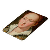 Bianca Cappelloのポートレート, c.1580 (銅の油) マグネット (左側)