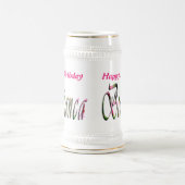 Bianca Girls Nameロゴ、 ビールジョッキ (中央)