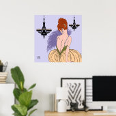 Bianca in薄紫-プリント/ポスター ポスター (ホームオフィス)