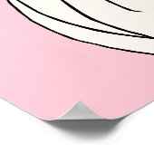 Bianca in Pink - 24 x 36プリント ポスター (角)