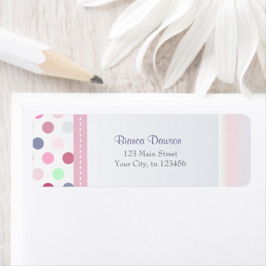 Bianca Return Adressラベル ラベル (インサイチュ)