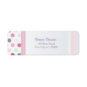 Bianca Return Adressラベル ラベル (正面)