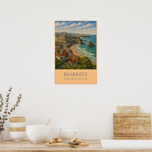 Biarritz ポスター (キッチン)