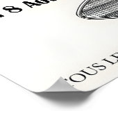 Biarritz Surfing Exhibition Poster 1989 Surf ポスター (角)