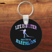 Biathlon キーホルダー (正面)