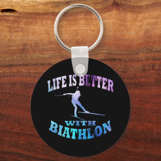 Biathlon キーホルダー (正面)