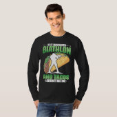 Biathlon And Tacos Skiing Shooting Ski Sport Biath Tシャツ (正面フル)