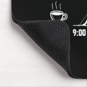 Biathlon Biathlete Plan Today Coffee Beer Skiing S マウスパッド (コーナー)