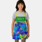 "Bibbldy, Bobbldy, Boo"キッズオールオーバープリント エプロン (インサイチュ)