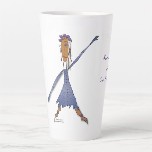 'Bibi' - Never Lose SIGHTラテマグ カフェラテマグ (正面)