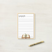 Bible and Greenery War Room Prayer ポストイット (デスク上)