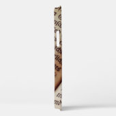 Bible book page writing texture Case-Mate iPhoneケース (裏面 / 右)