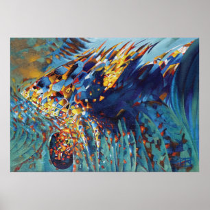 "Bible Fish" poster ポスター