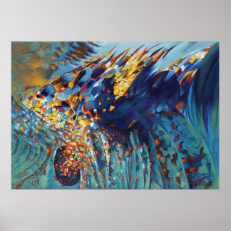 "Bible Fish" poster ポスター