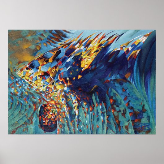 "Bible Fish" poster ポスター (正面)