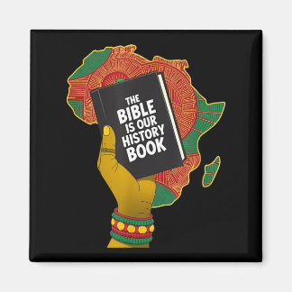 Bible is history book african heritage christian マグネット
