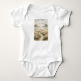 Bible Jeremiah 29:11 Christian Baby Bodysuit ベビーボディスーツ