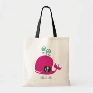 Bible Jonah and the Whale Swimming Christian Girl トートバッグ