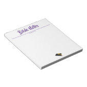 Bible Notesメモ帳 – 紫 ノートパッド (アングル)