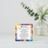 BIble Priestlyの抽象芸術賛美ノートカー絵を描ド コーリングカード (スタンド正面)