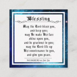 BIble Priestry's Numbers Blue賛美宇宙銀河系 コーリングカード