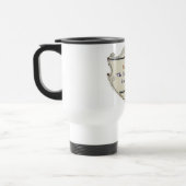 Bible Psalm 23:1 Shield Travel Mug トラベルマグ (左)