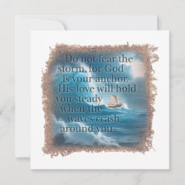 BIBLE QUOTE - Personalized Notecard ノートカード