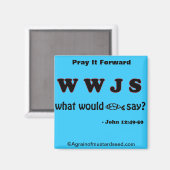 Bible Quotes Agrainofmustardseed.com マグネット (正面/裏面)