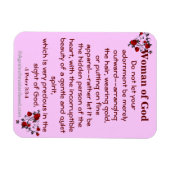 Bible Quotes Agrainofmustardseed.com マグネット (横)