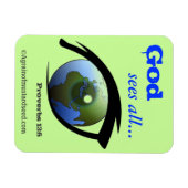 Bible Quotes Agrainofmustardseed.com マグネット (横)