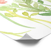 Bible Scripture 1 Thessalonians 5:11 Wildflowers ポスター (角)