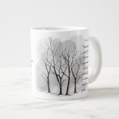 Bible Scripture Proverbs 3:5-6 Trust in the Lord ジャンボコーヒーマグカップ (正面右)